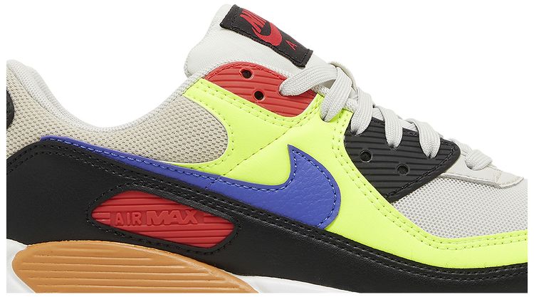 Nike Wmns Air Max 90 Volt Light Bone Ultramarine