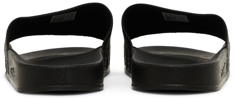 Adidas Adilette Slides Black Carbon
