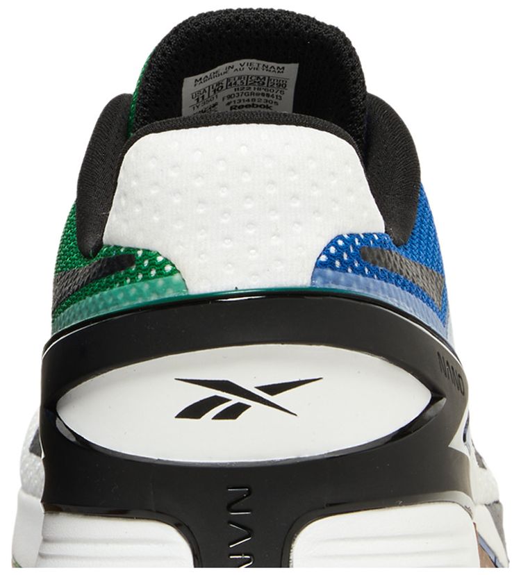 Reebok Nano X3 Blue Green Mismatched