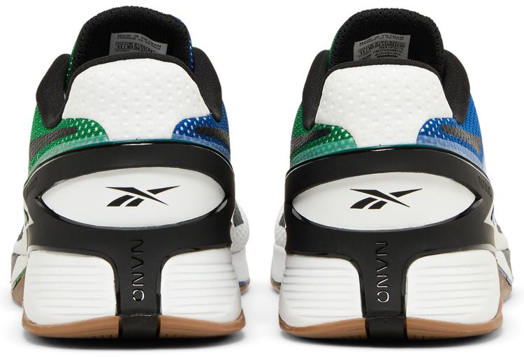 Reebok Nano X3 Blue Green Mismatched