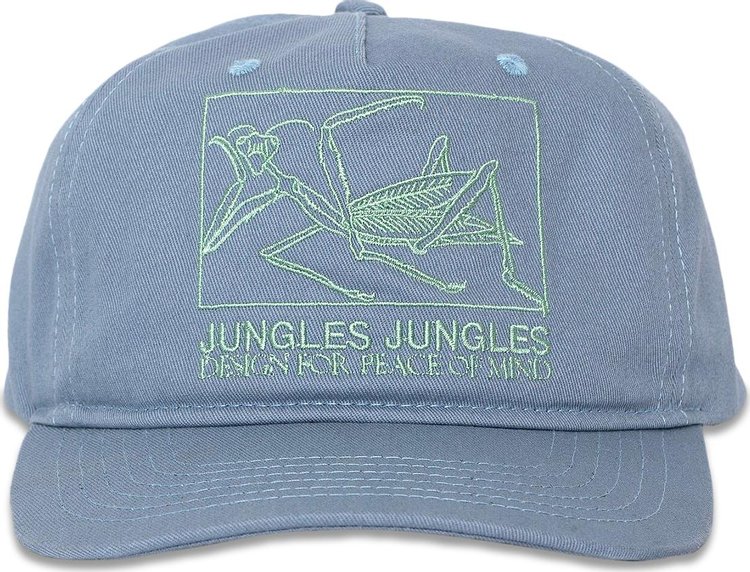 Jungles Design For Peace Of Mind Cap 'Blue'
