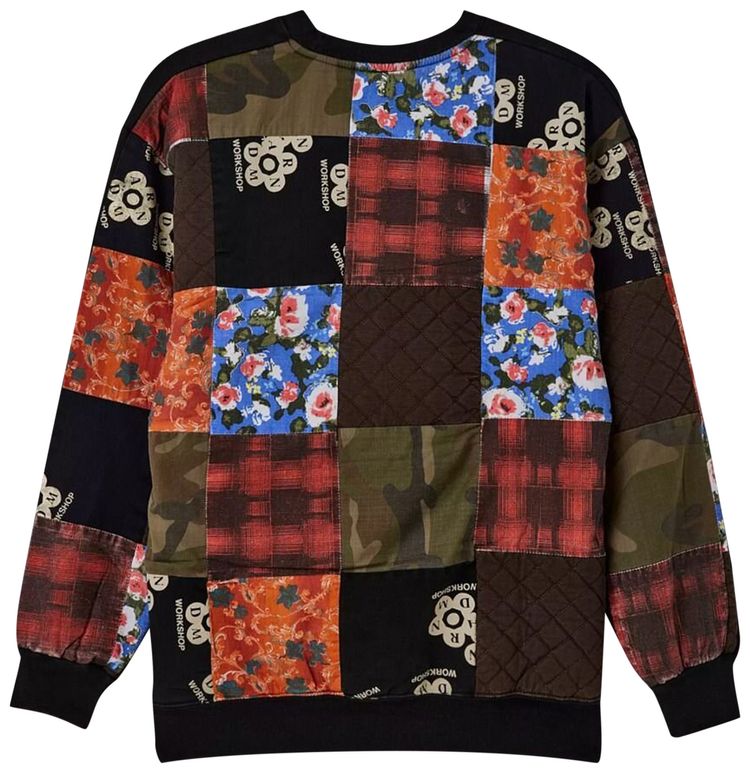Market Rework Colorado Quilted Crewneck Multicolor