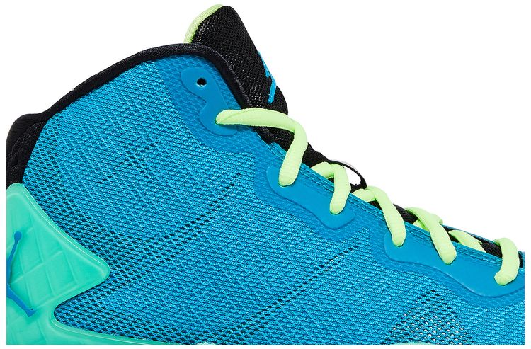 Air Jordan SuperFly 4 BG Blue Lagoon Green Glow