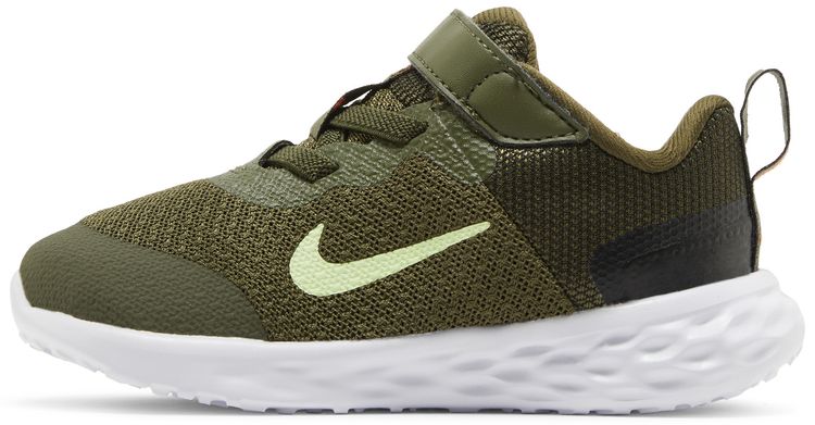 Nike Revolution 6 TD Rough Green Barely Volt