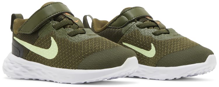 Nike Revolution 6 TD Rough Green Barely Volt