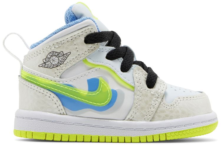 Air Jordan 1 Mid SE TD Warped Swoosh