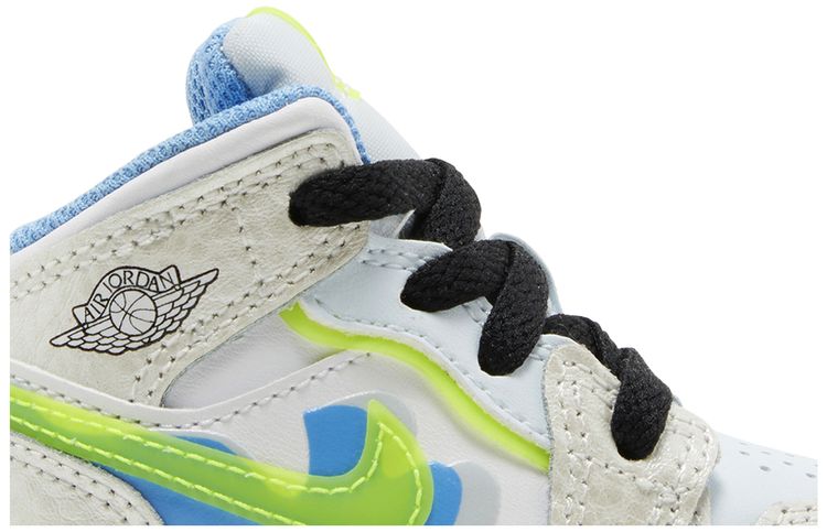 Air Jordan 1 Mid SE TD Warped Swoosh