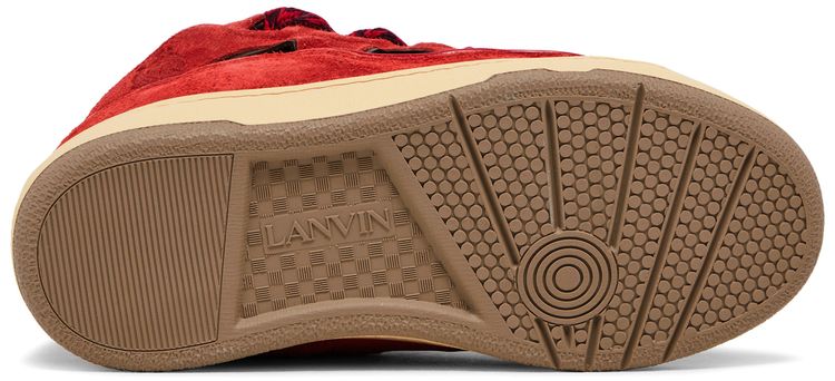 Lanvin Wmns Curb Sneakers Poppy Red Black