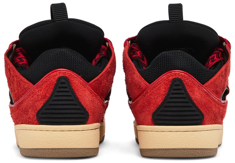 Lanvin Wmns Curb Sneakers Poppy Red Black