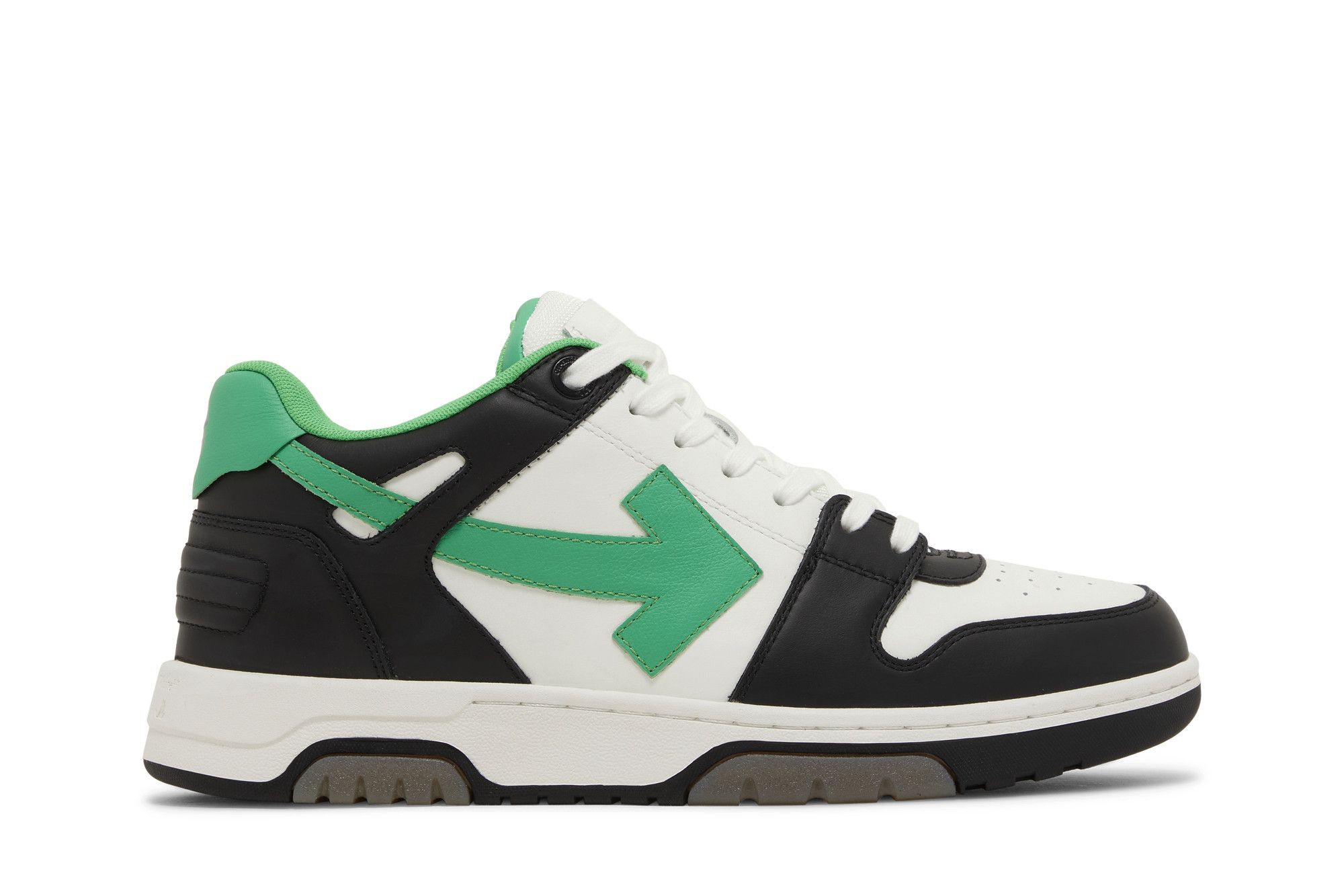 Size 11.0 Off White Out of Office Low Black Green