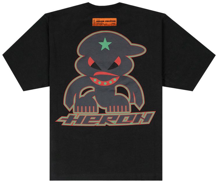 Heron Preston Monster Tee BlackDark Grey