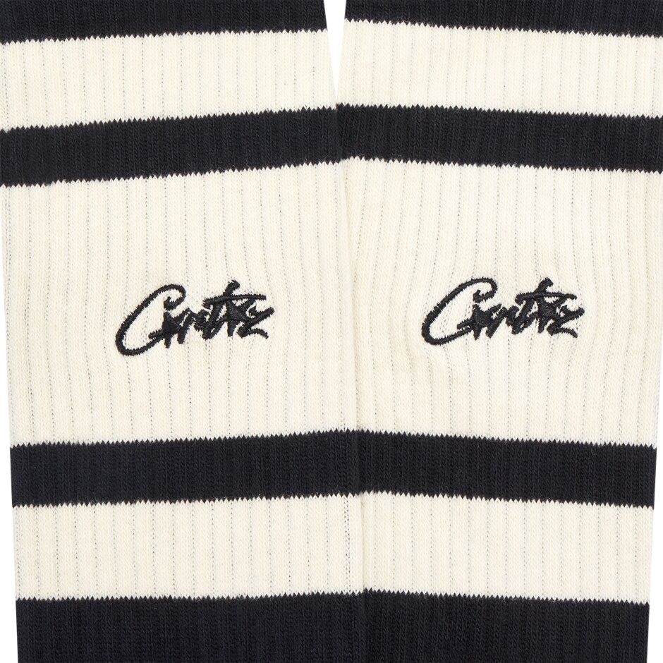 Corteiz ブラック ソックス Corteiz Patch Socks White Black Brand New | eBay