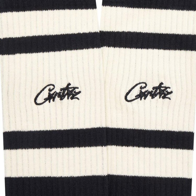 Corteiz Retro Socks Black