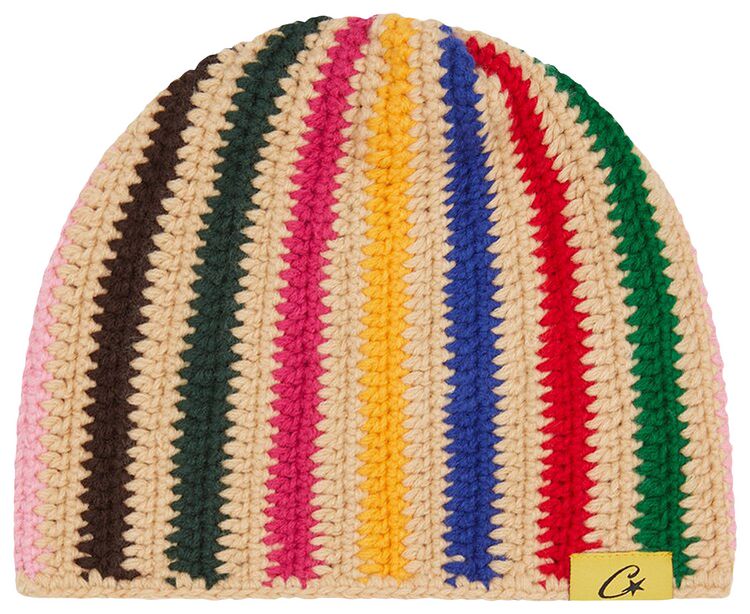 Corteiz Big Crochet Beanie Multicolor