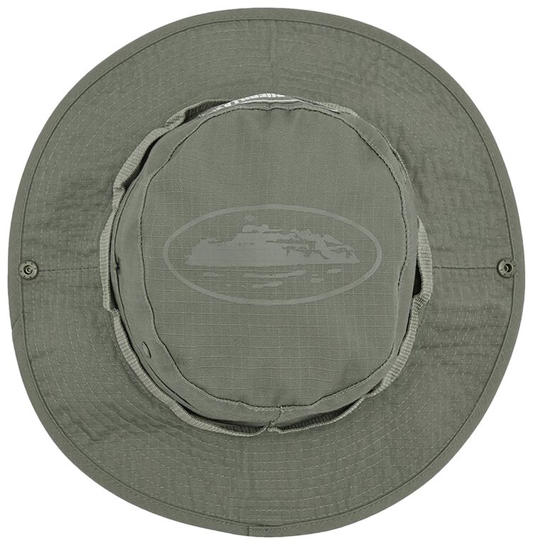 Corteiz Guerillaz Bucket Hat Tonal Khaki