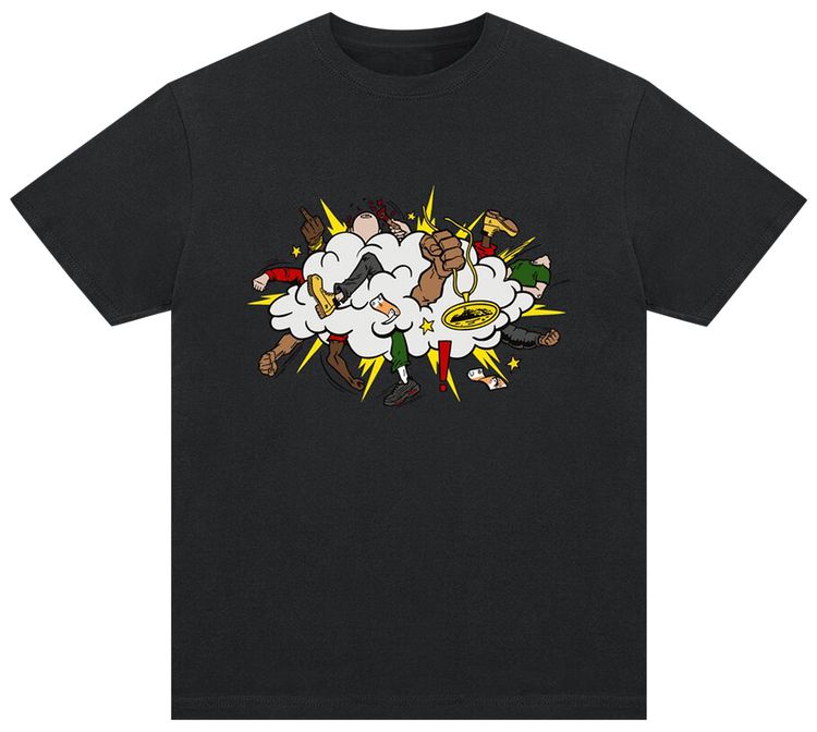 Corteiz Royal Rumble Tee Black