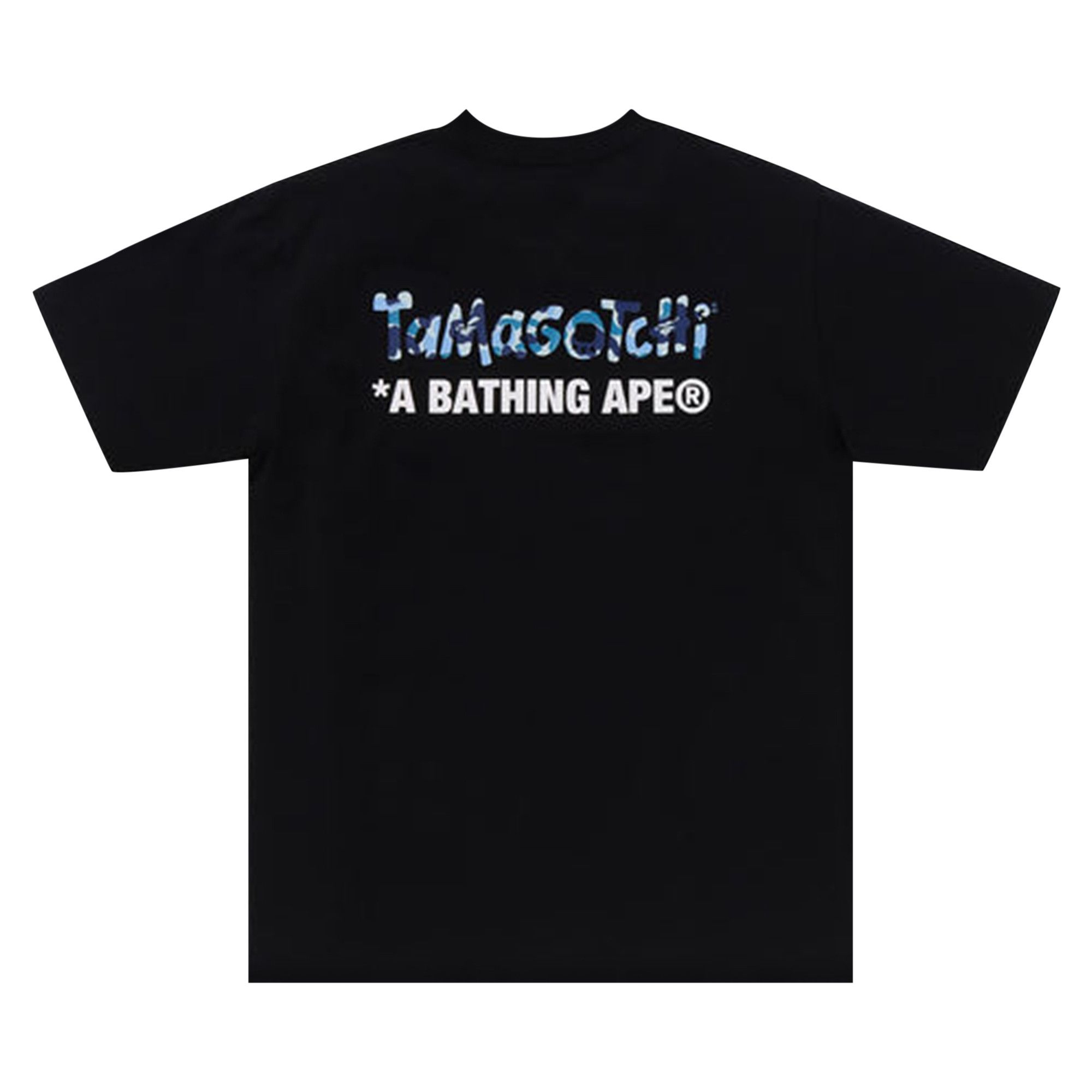 Buy BAPE x Tamagotchi Tee #2 'Black/Blue' - 1J73 110 918