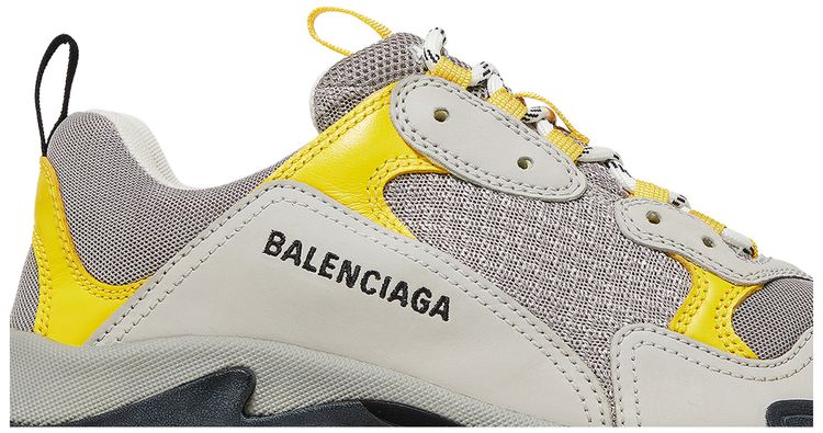 Balenciaga Triple S Sneaker Yellow Grey 2019