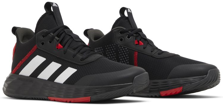 Adidas Own The Game Black Carbon Red