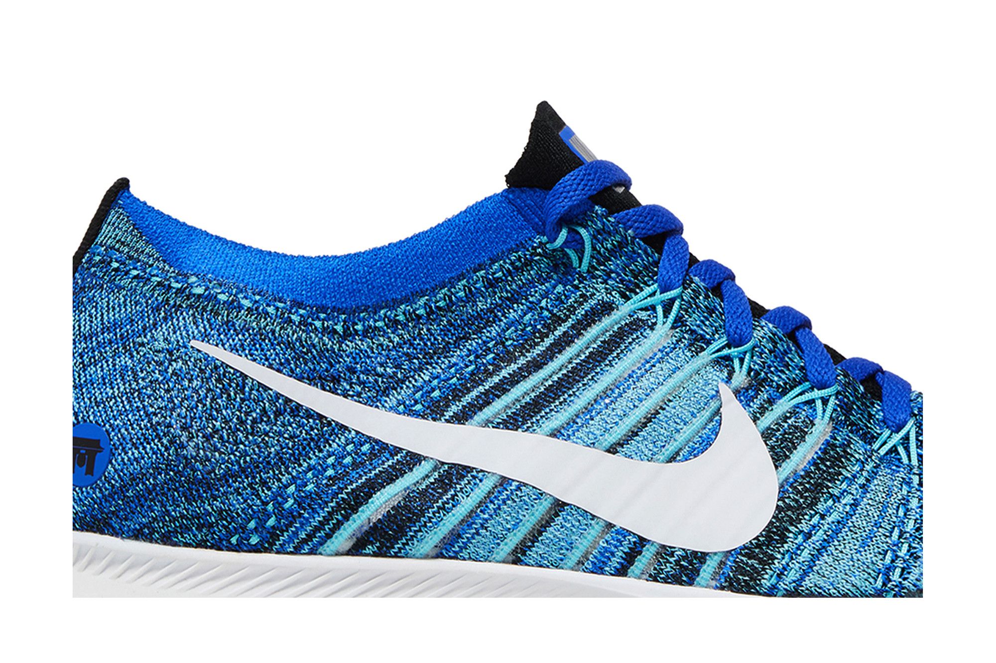 Nike zoom flyknit streak blue on sale