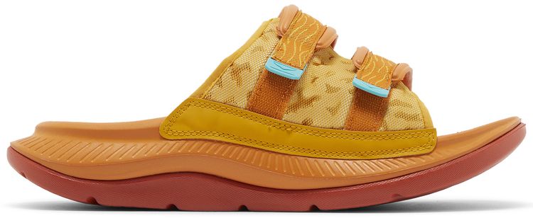 HOKA Ora Luxe Golden Yellow Desert Sun