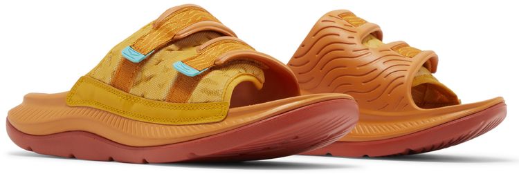 HOKA Ora Luxe Golden Yellow Desert Sun