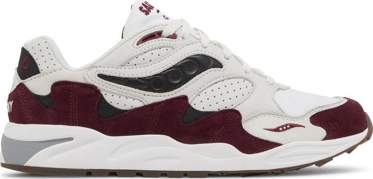 Grid Shadow 2 'White Red'