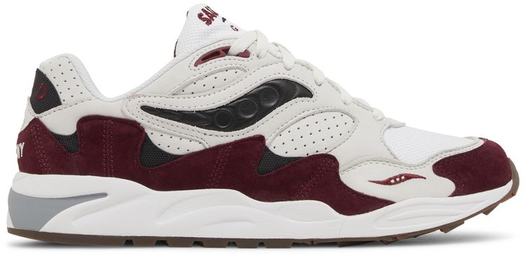 Saucony Grid Shadow 2 White Red