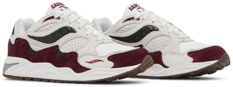 Saucony Grid Shadow 2 White Red