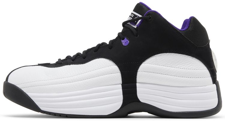 Air Jordan Jumpman Team 1 White Black Field Purple