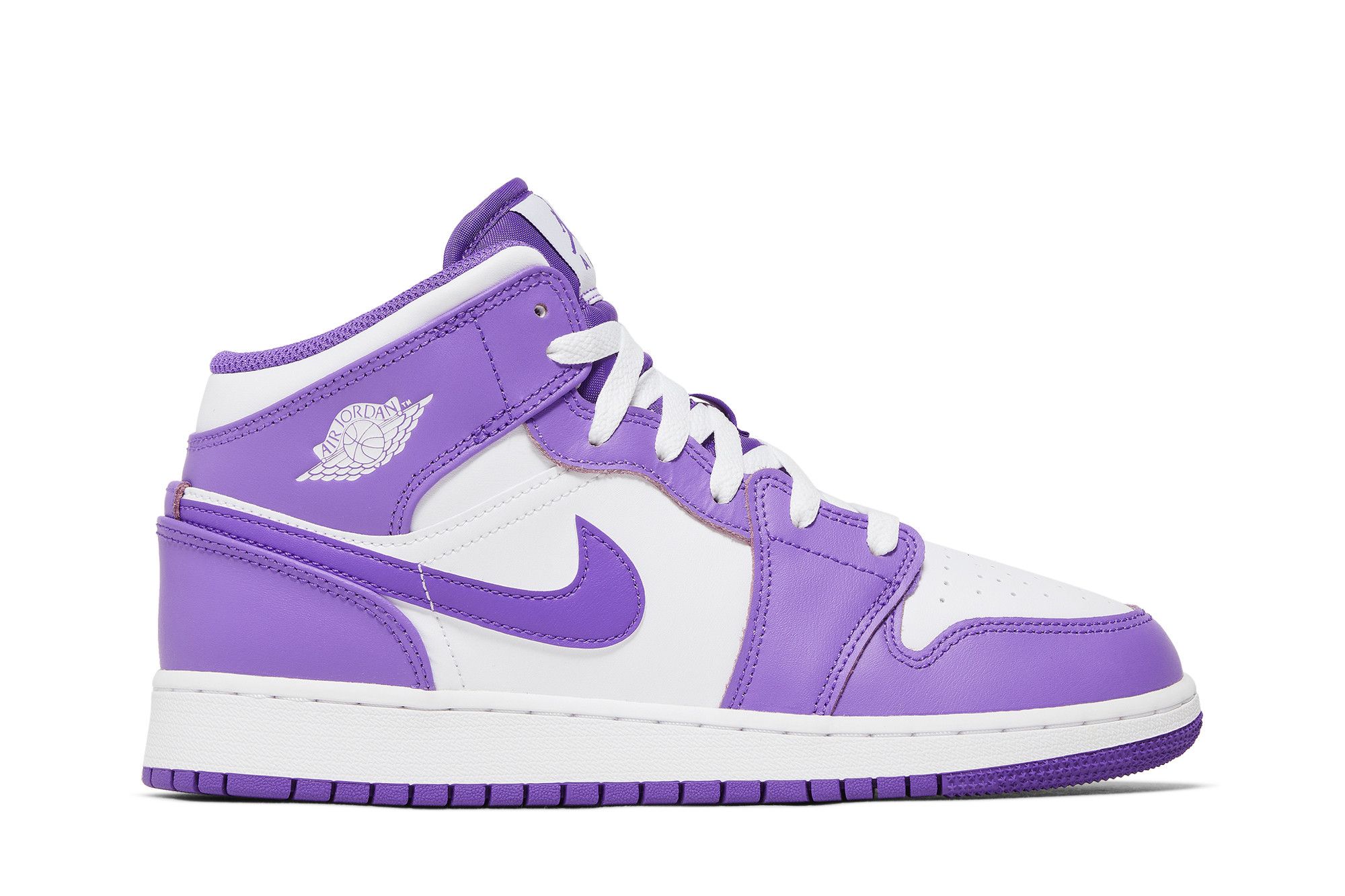 Nike purple air jordan 1 store