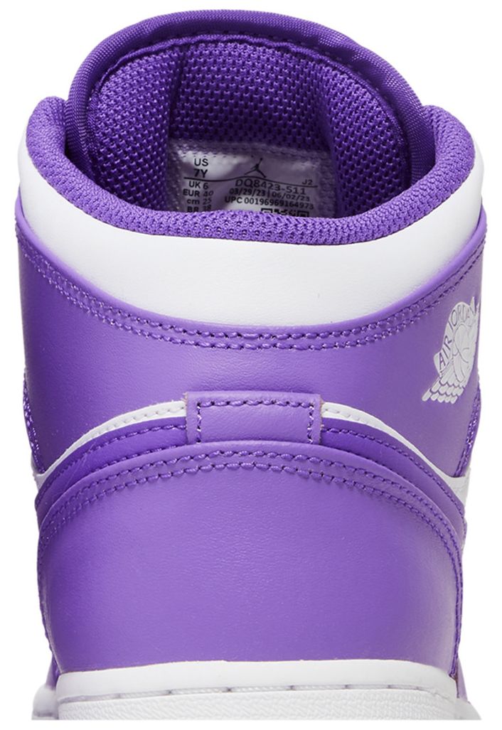 Air Jordan 1 Mid GS Purple Venom