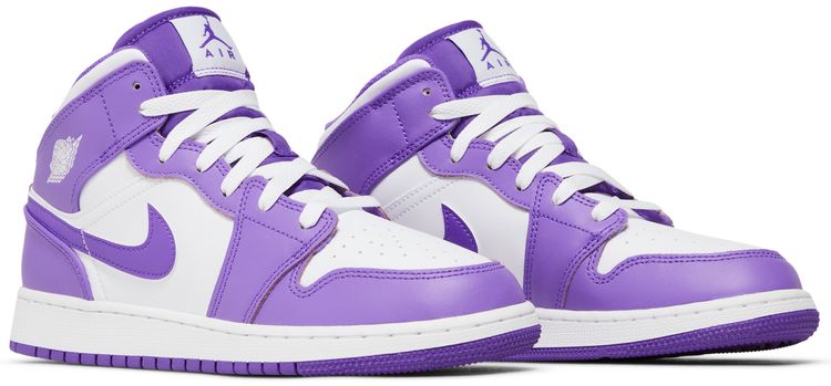 Air Jordan 1 Mid GS Purple Venom