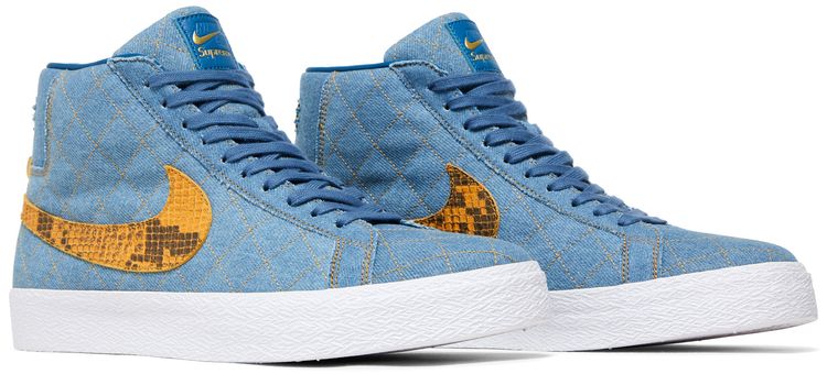 Nike Supreme x Zoom Blazer Mid QS SB Denim Sample