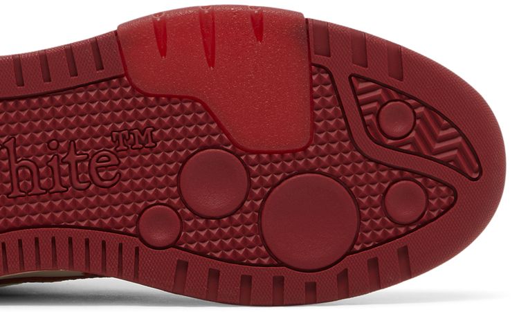 Off White Wmns Out of Office White Burgundy