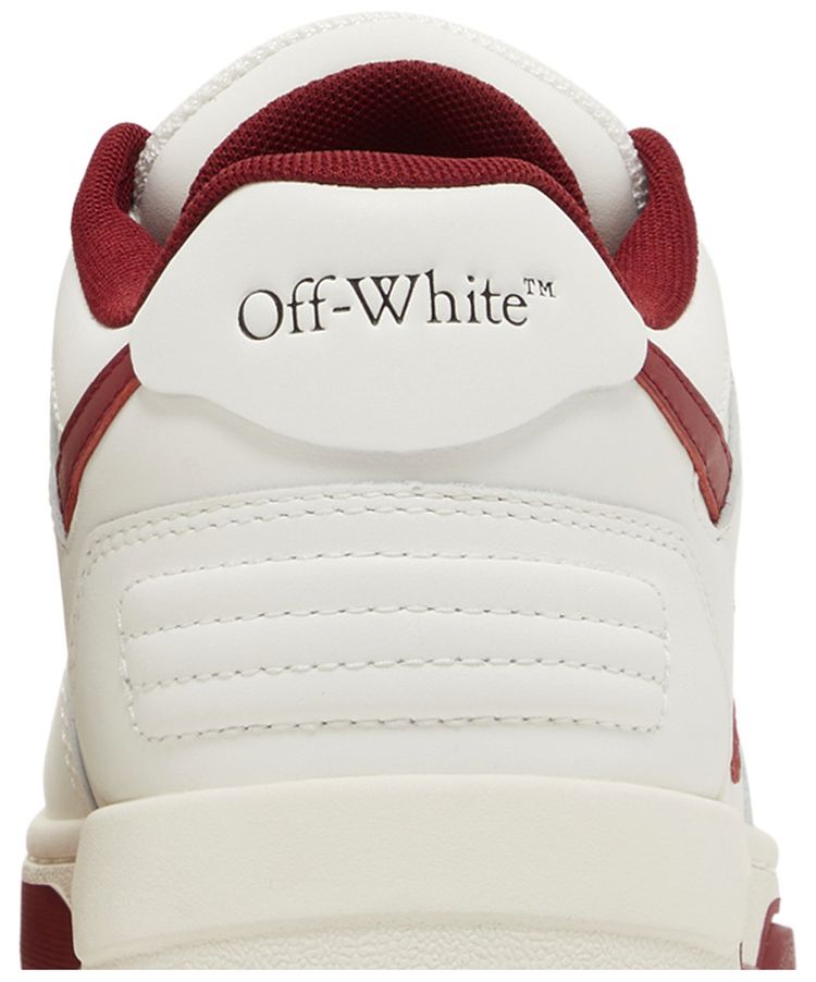 Off White Wmns Out of Office White Burgundy