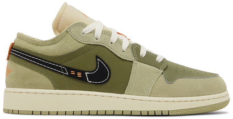 Air Jordan 1 Low SE Craft GS Sky J Light Olive