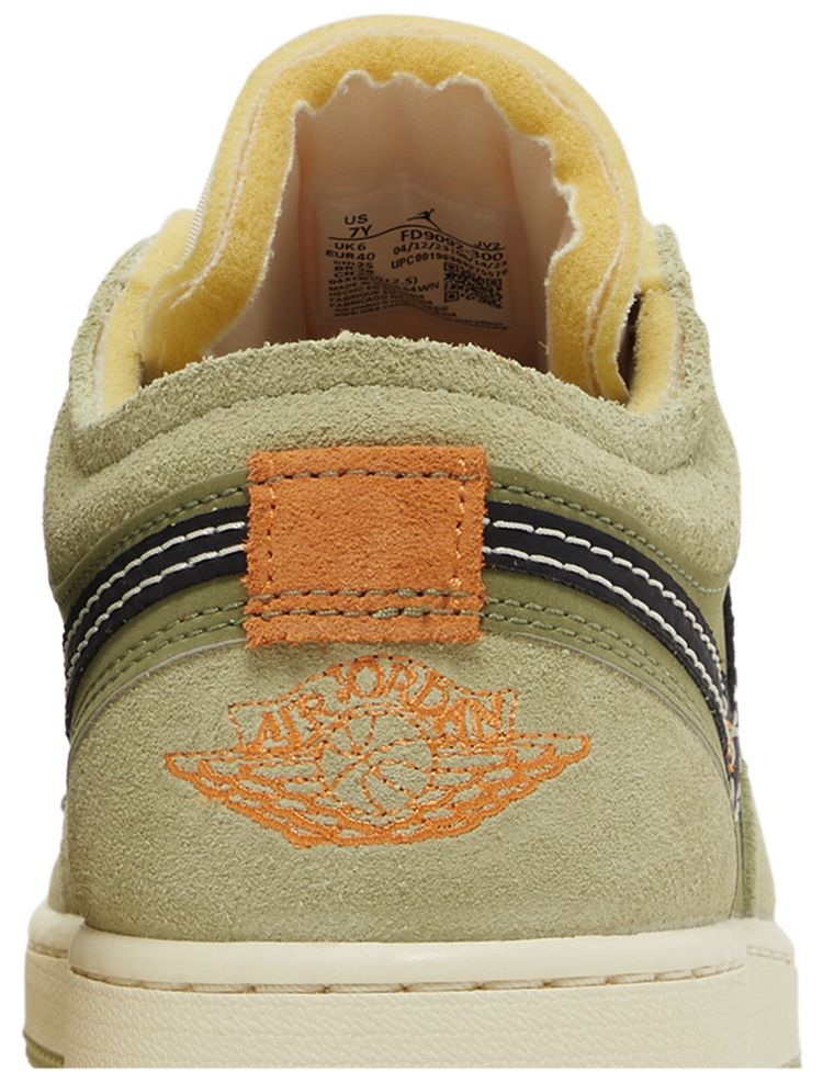 Air Jordan 1 Low SE Craft GS Sky J Light Olive