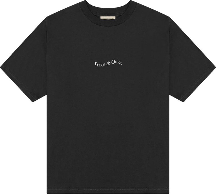 Museum of Peace & Quiet Wordmark T-Shirt 'Black'