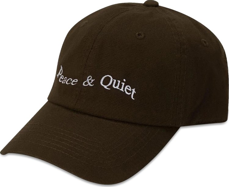 Museum of Peace  Quiet Wordmark Dad Hat Clay