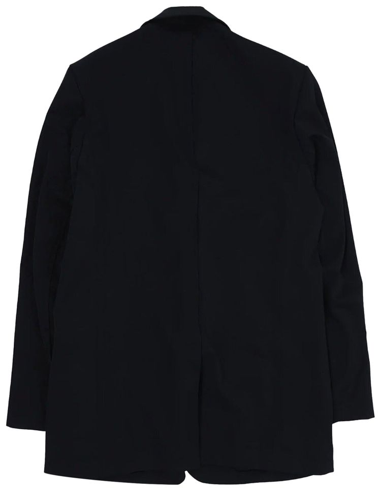 Song for the Mute Limpet Shell Oversized Blazer Black