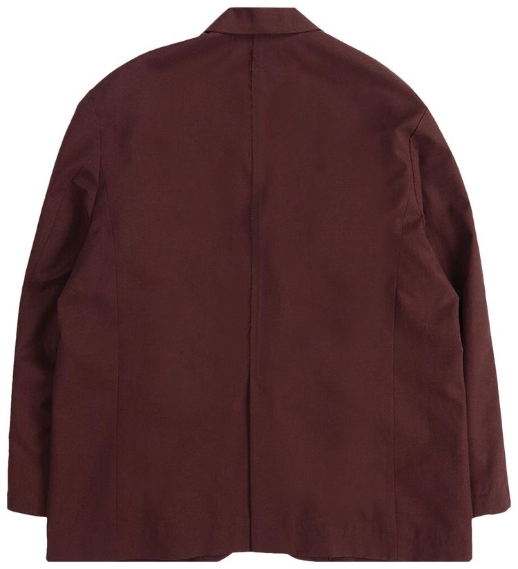 Song for the Mute Square Blazer Maroon