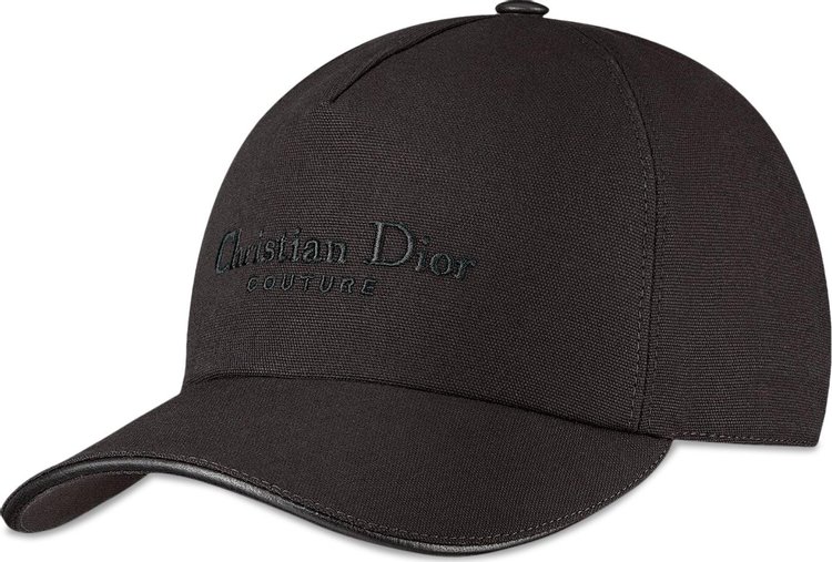 Dior Couture Baseball Cap 'Black'
