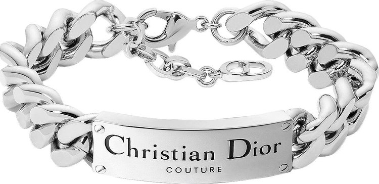 Dior Couture Chain Link Bracelet 'Silver'