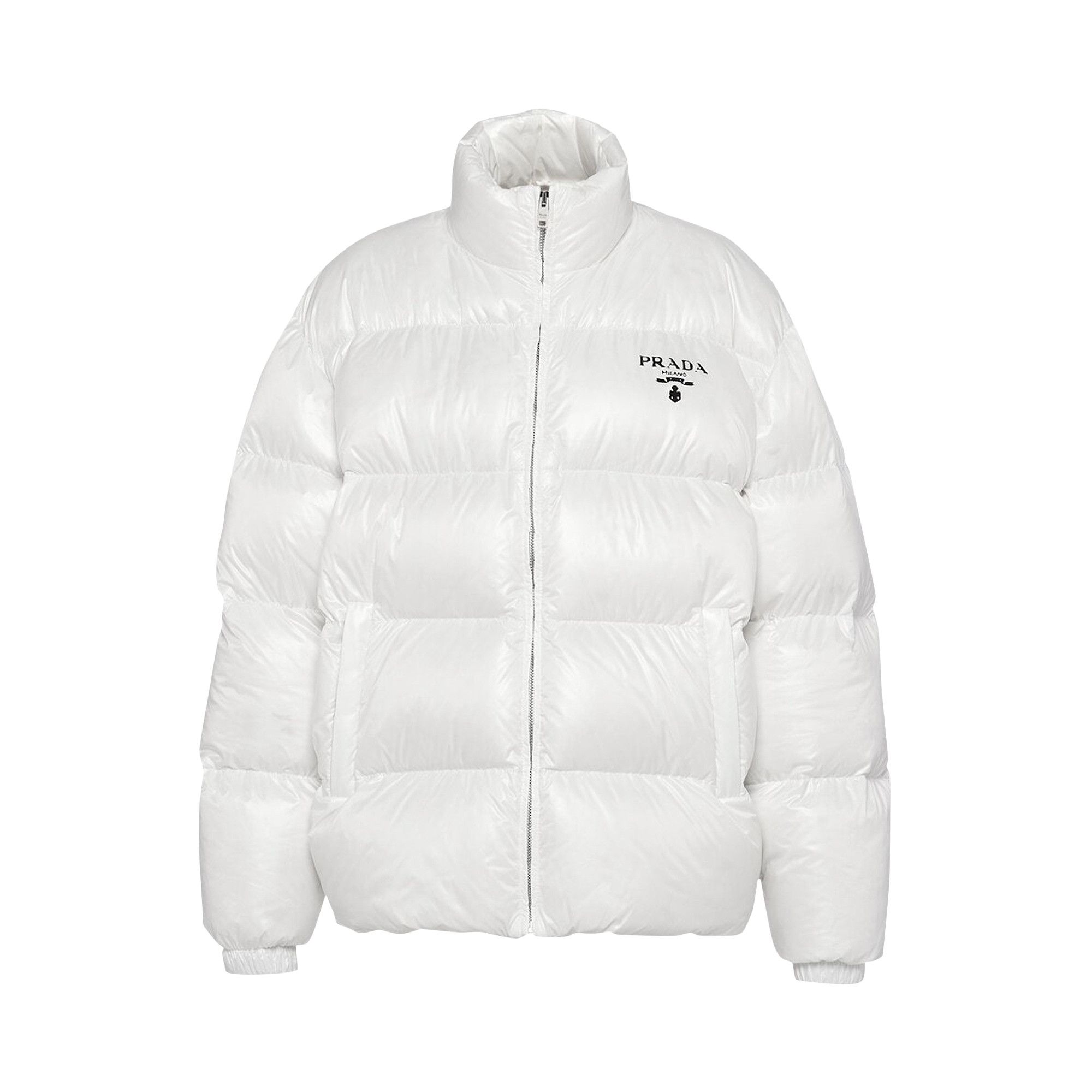 PRADA｜DOWN JACKETS (292065 11A9 F0009) Buy Prada Re-Nylon Hooded Down Jacket 'White' - 292065 11A9