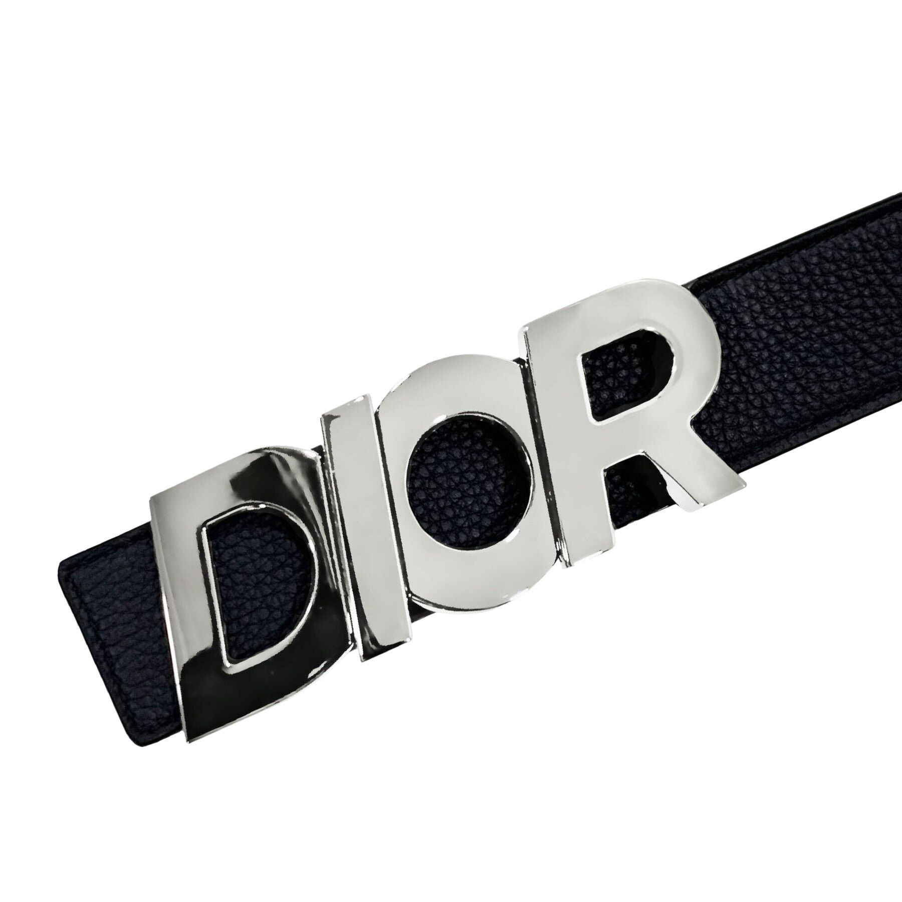 Dior ロゴプレート ベルト ブラック DIOR ベルト ディオール ベルト 関税込 新作 ブラック (Dior