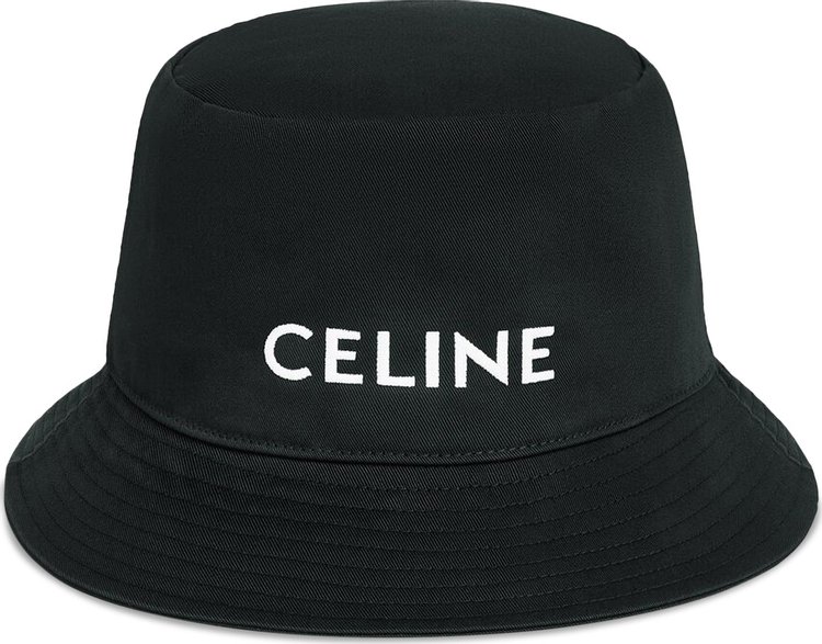 CELINE Classic Logo Bucket Hat 'Black'