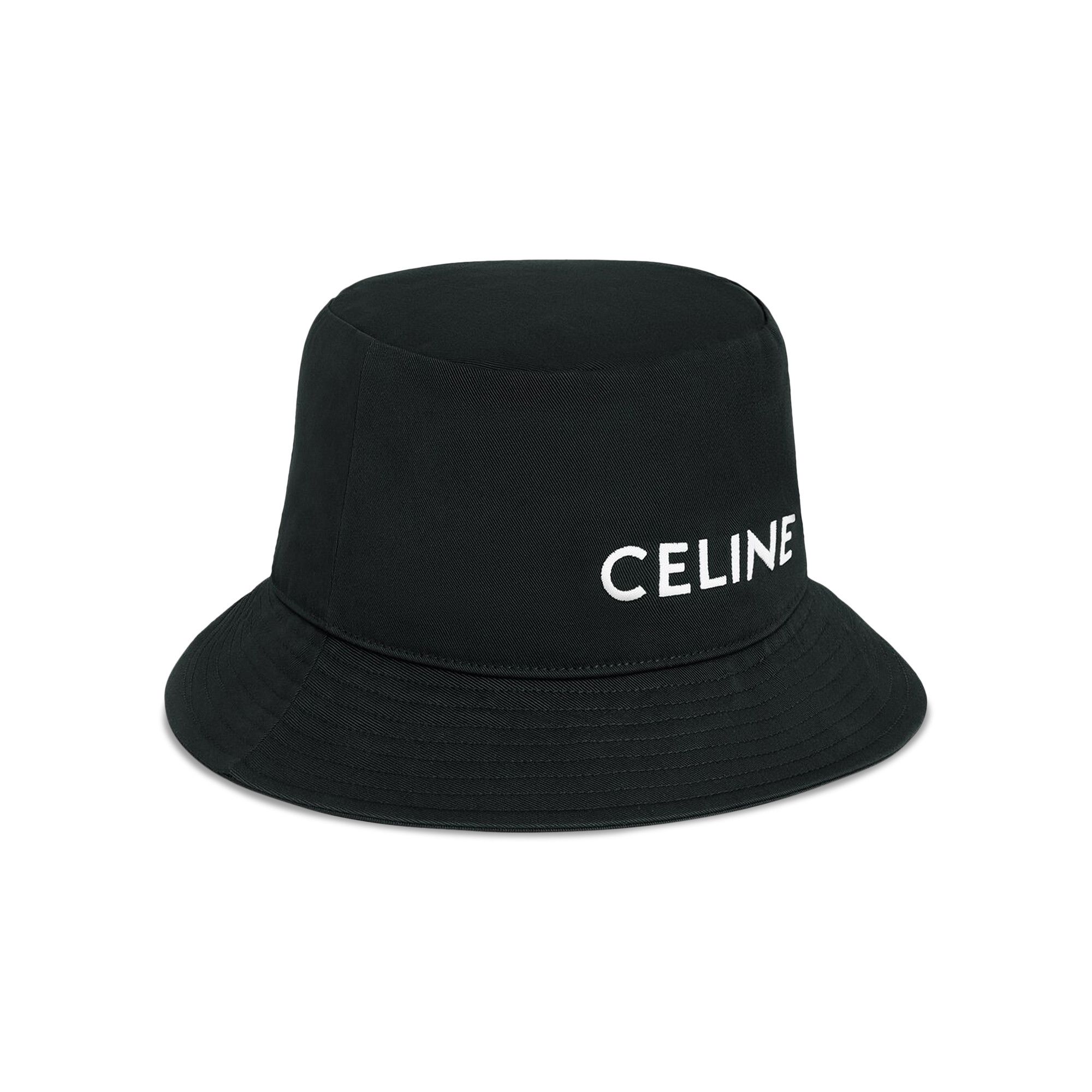 Buy CELINE Classic Logo Bucket Hat 'Black' - 2AUO4968P 38UB | GOAT