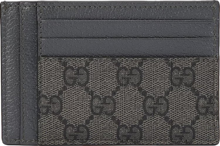 Gucci Ophidia Card Case Battleship Grey