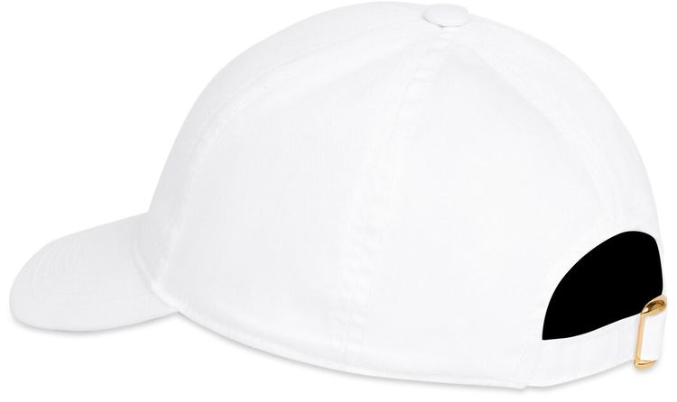 CELINE Classic Logo Baseball Cap White